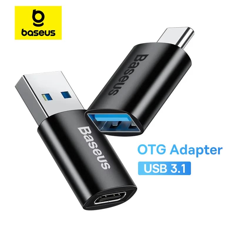USB-C uz USB-A 3.1 OTG adapteris